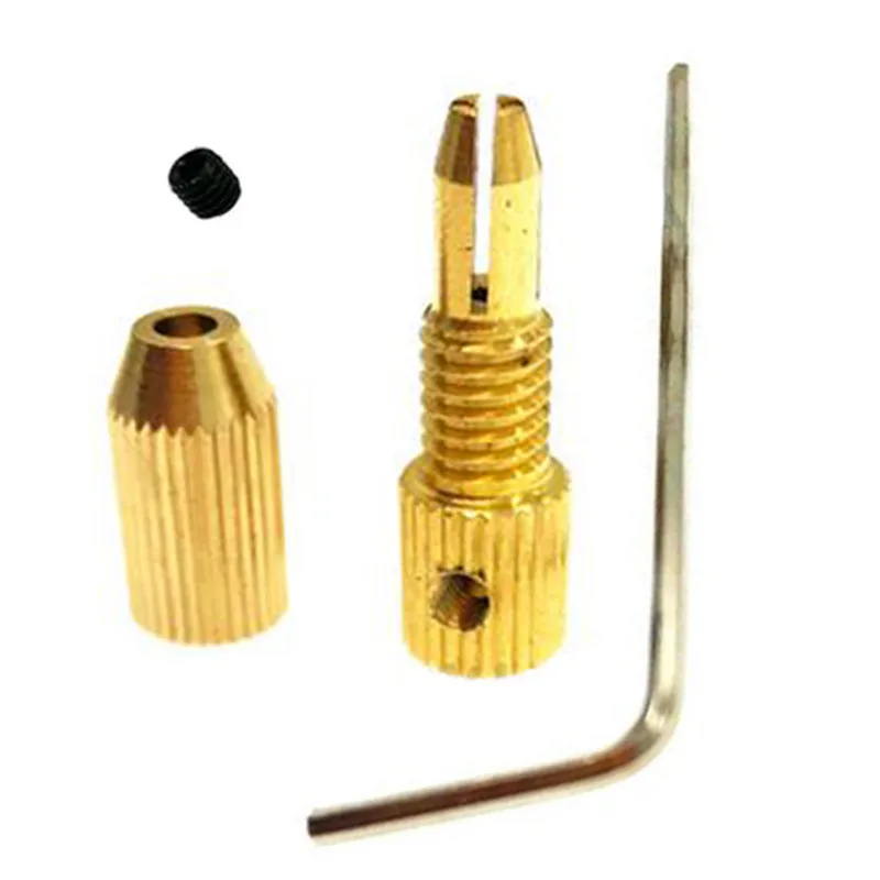1Pc Mini Electric Drill Chuck Brass 
