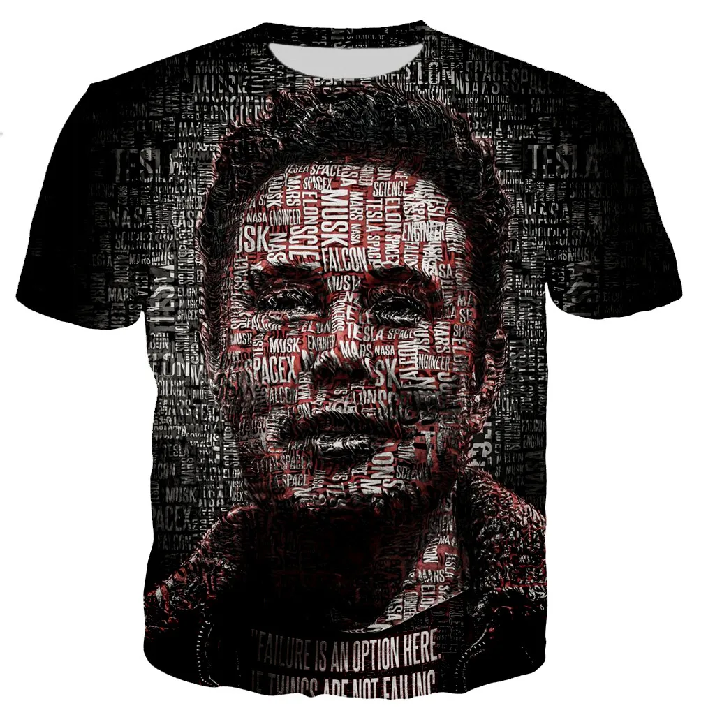 Elon Musk Men/women 3D T-shirt 1
