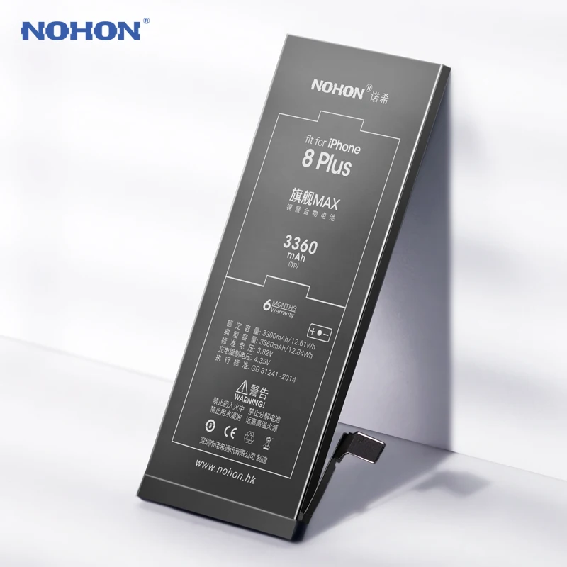 Аккумуляторная батарея NOHON для Apple iPhone 8 7 6S Plus SE 8Plus 7Plus 6Plus Plus|Аккумуляторы