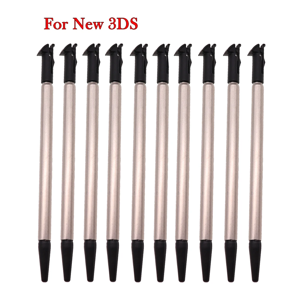 Stylus Pen 10pcs Plastic Stylus Touch Screen Metal Telescopic Stylus Pen for Nintend 3DS XL LL New 2DS / 3DS LL XL For NDSL NDSi
