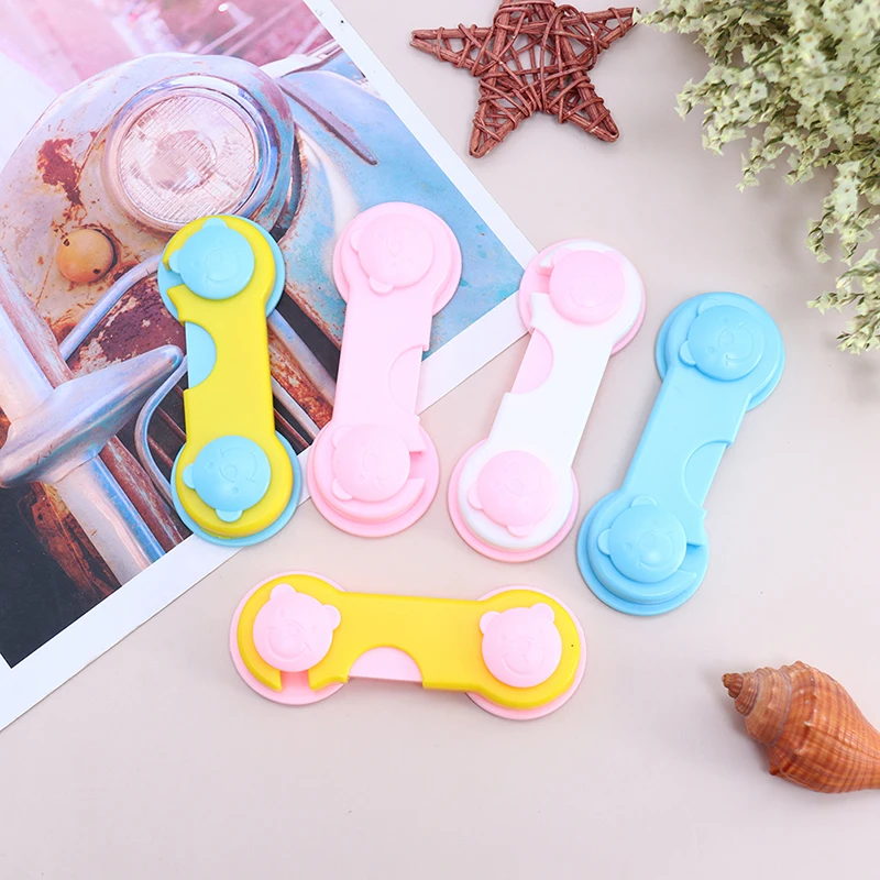 2pcs Baby Child Hasps Locks Safe Lock Care Window Lock Home Security Accessories