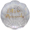 Nordic Blue Sea Shells Decorative Storage Tray, Glass Plate, Jewelry Trinket Dish, Necklace Storage Tray 5