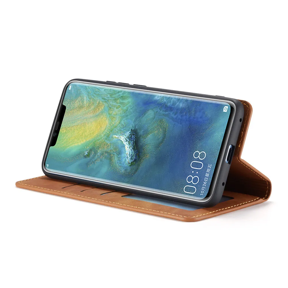 Кожаный чехол Forwenw в стиле ретро для huawei mate 30 mate 20 Pro, откидной Чехол-бумажник для huawei P30 Lite P20 Pro P Smart Plus чехол s