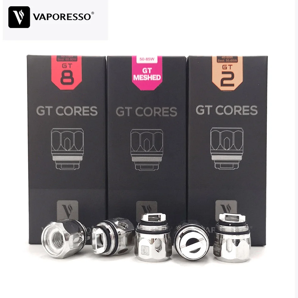 30 шт. Vaporesso GT Core катушка GT8 GT2 GT4 GT6 GT сетчатый Vape электронная сигарета Атомайзеры ядро для GEN REVENGER SWAG люкс NRG SKRR S Каскадный бак