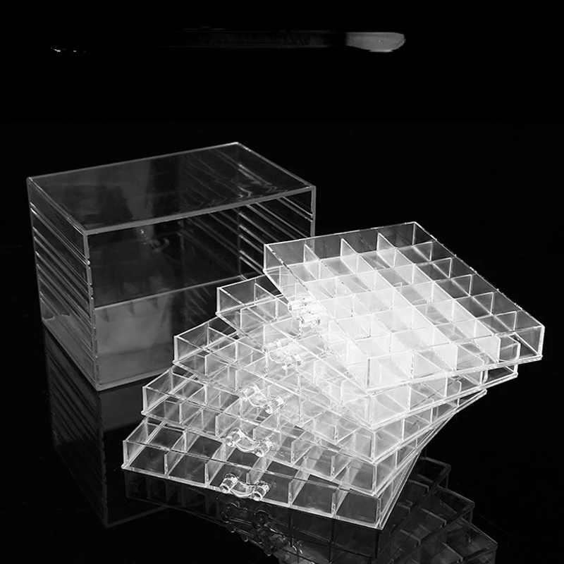 Acrylic 5 Layer Nail Art Storage Box