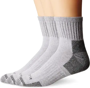 

LA0412136 men's work socks 3-pair