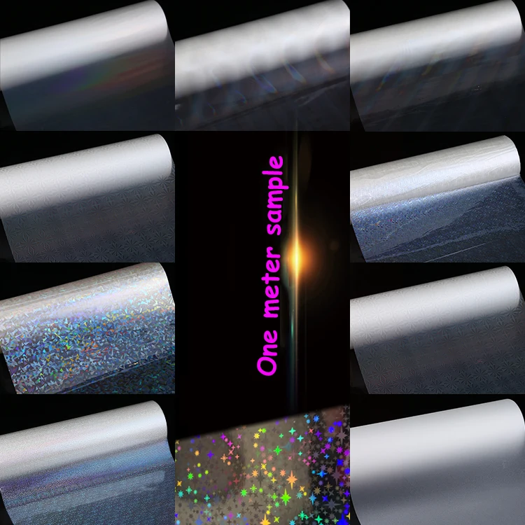 Laminating film One Meter Transparent Laminating Film31cm width Sample Laminating Film Bopp Glue-based 1 Roll 1" (25.4mm) core laminator