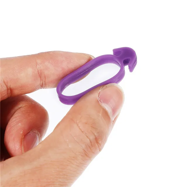 10 Betöltött Szilikon Rögzítő Gyűrűs Tészta Táskák Kábelcsapdájlási Gyűrű Dekoratív Virágtáska Tartó Torta Szerszámok - Image 6