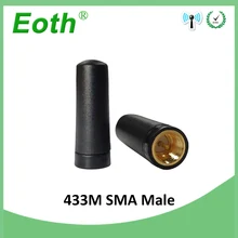 20 шт./партия 433 МГц Антенна 2.15dBi SMA мужской разъем мини размер 433 МГц Антенна направленная антенна для беспроводной лораван водомер