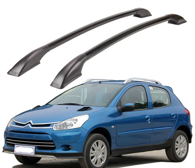 For Citroen C2 Roof rack luggage aluminum alloy without perforation 1.2 meters car accessories Car styling |