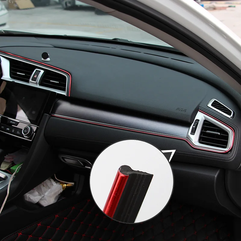 

Super Flexible 5M Car Interior Moulding Trim Strip Door Gap Edge Moulding Trim Universal Decorative Line Auto Accessorie CSV
