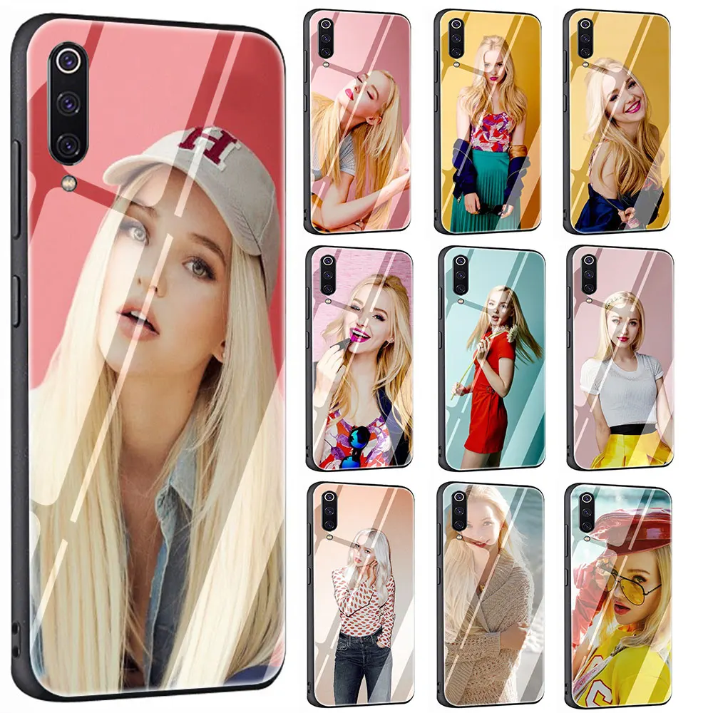 Чехол из закаленного стекла Dove Cameron для Xiaomi 8 Lite A1 A2 9 Redmi Note 5 6 7 Pro 6A 4X F1