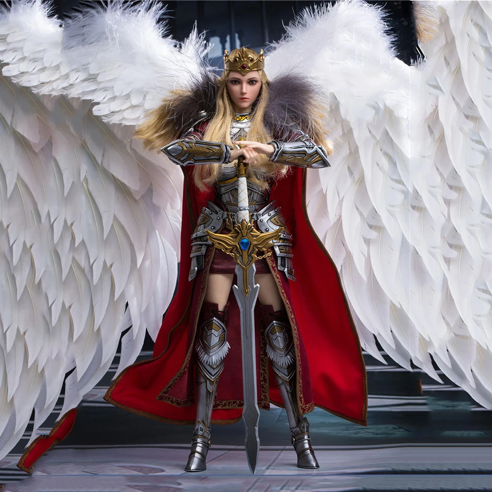 

1/6 Scale Full Set Super Seminary Casual Angel Version Yan Action Figure Doll Model Collectible