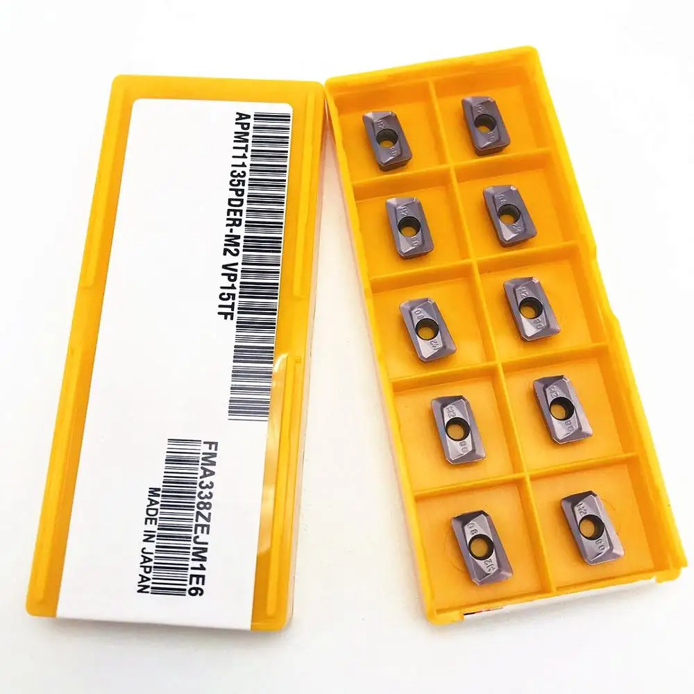 APMT1604 APMT1135 PDER M2 H2 VP15TF твердосплавный фрезерный инструмент APMT 1135 APMT1604end станок с ЧПУ