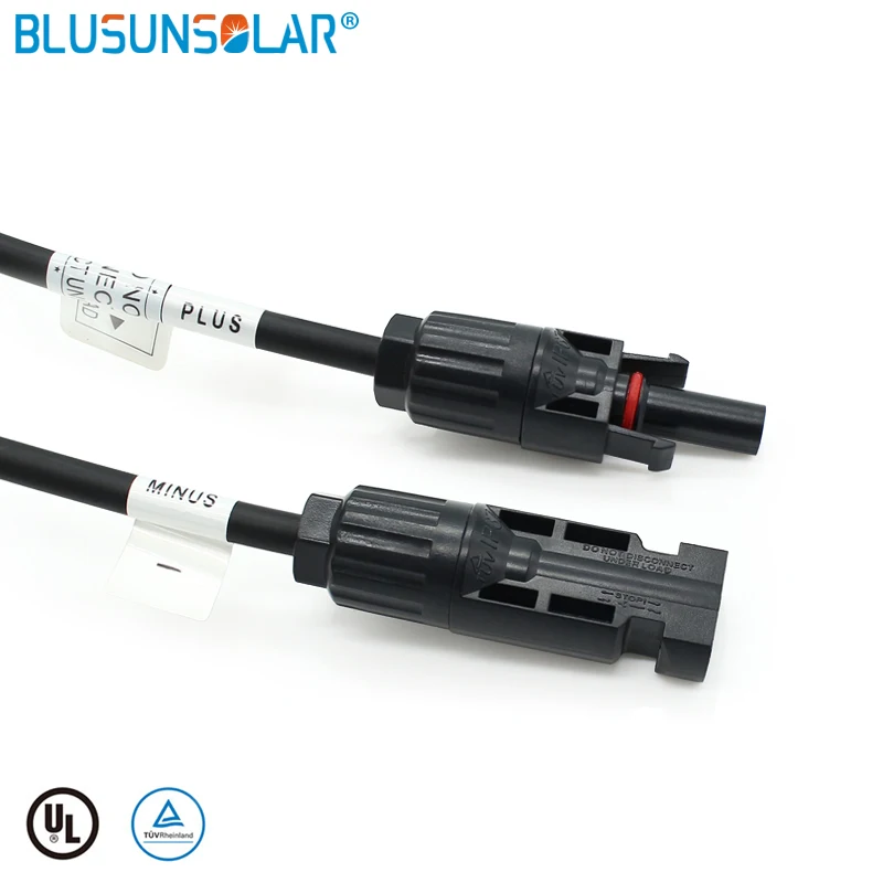 10 шт. высокое качество PV солнечный разъем с 3 метрами 6mm2 (10AWG) Удлинитель для панели