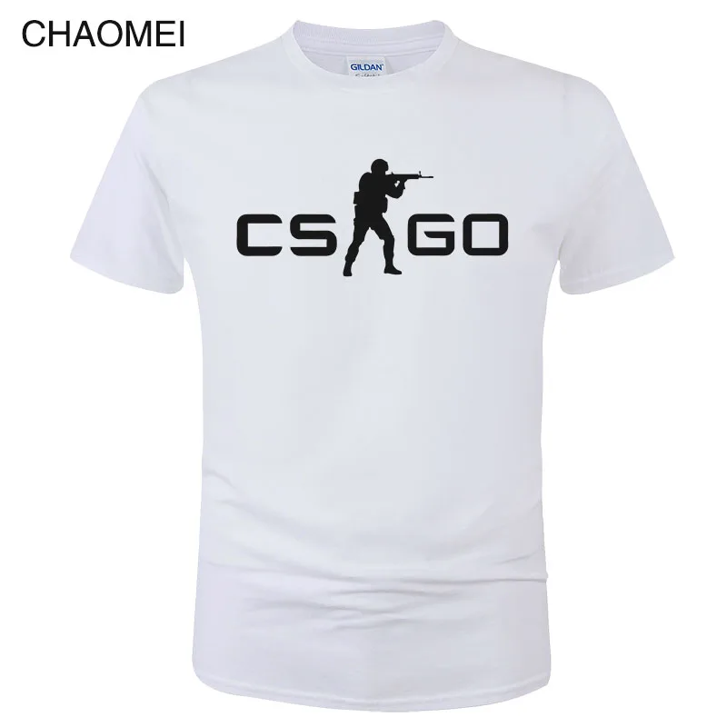 Футболка мужская игровая CS GO топ в стиле хип хоп C105 лето 2019|Футболки| |