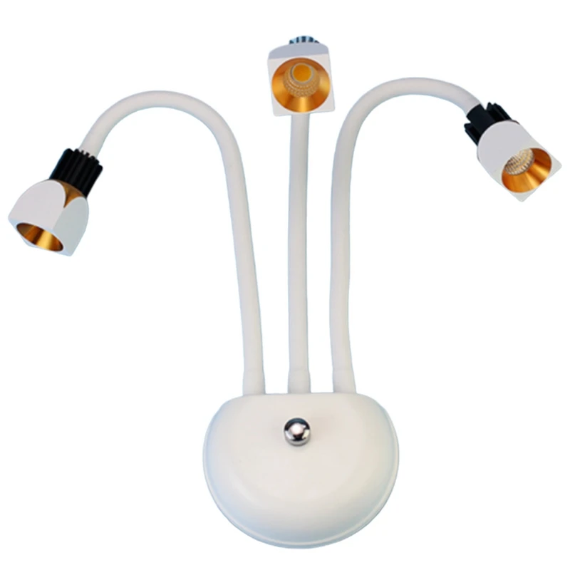 

Three LED Hose Lights LED Front Lights Bathroom Makeup Wall Lights