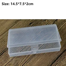 

Adjustable Plastic Storage Box Jewelry Earring Bead Screw Holder Case Large Capacity Transparent Display Organizer Container