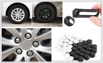 

20Pcs car screw bolt wheel decorative nut cap various sizes for Opel Optima Rio5 Rio K2 K3 K4 K5 KX3 KX5