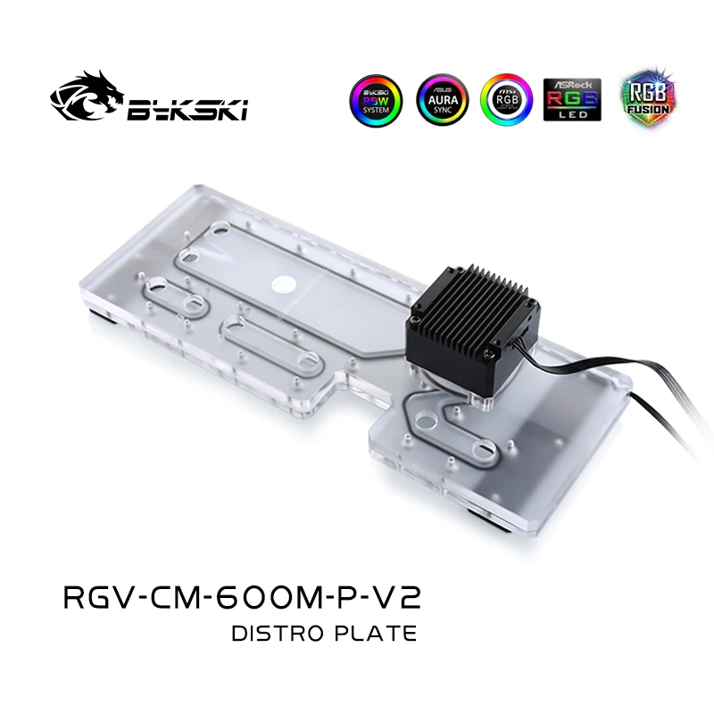 

Bykski водоохлаждающая RGB-подсветка для CoolerMaster SL600M
