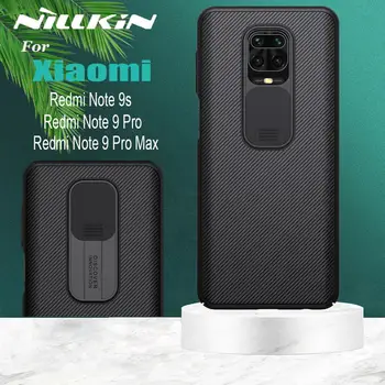 

Nillkin Camera Protection Case For Xiaomi Redmi Note 9s Note 9 Pro Max Case Slide Lens Protect Privacy Cover Case on Redmi Note9