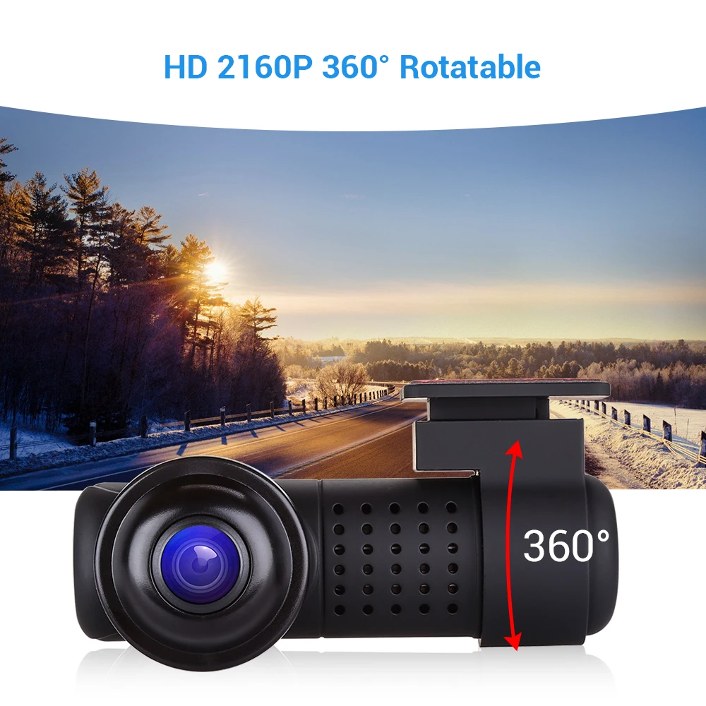 Car Dvr Full HD Camera 360 Degree Panoramic Blueskysea L9 Dash Cam Night Vision F2.0 2160P Sony IMX326 WiFi Vehicle G-Sensor