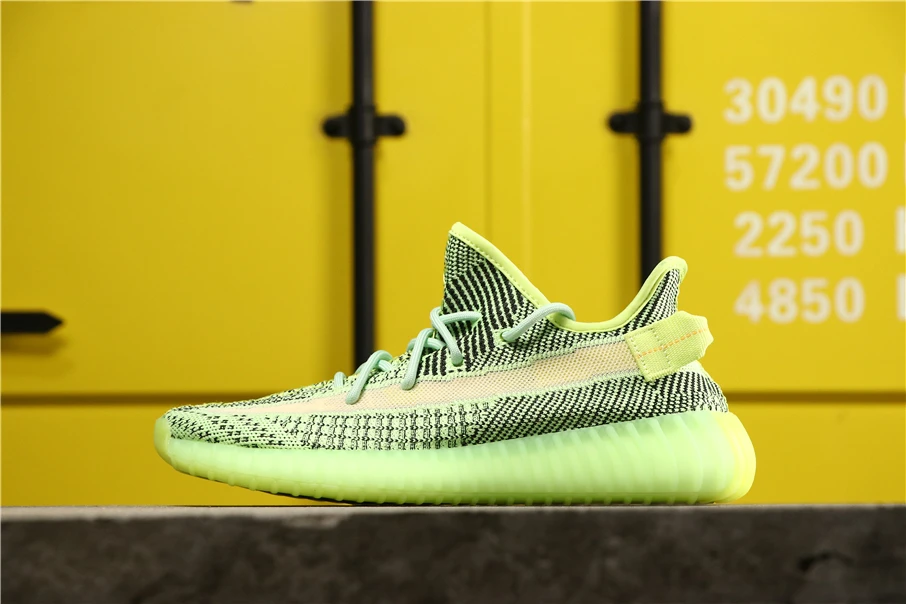 Скидка новые дышащие кроссовки yeezys air 350 v2 boost мужские и женские спортивные кроссовки 350v2 статические 350v2 кроссовки размер 36-46 - Цвет: 350v2