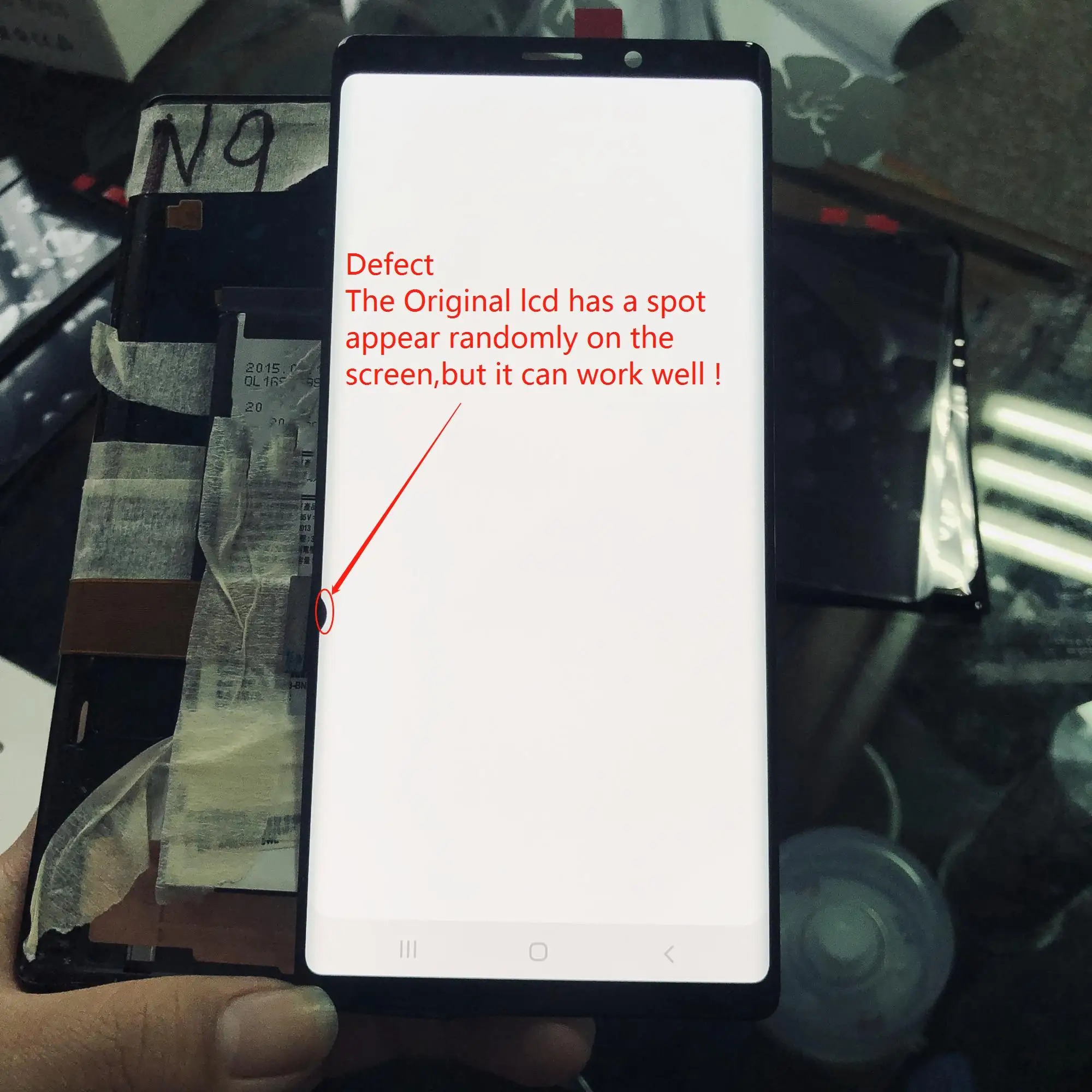 Оригинальный ЖК дисплей amoled Note 9 N960 N960F для samsung galaxy 6 4 дюйма + сенсорный экран с дигитайзером в сборе|Экраны