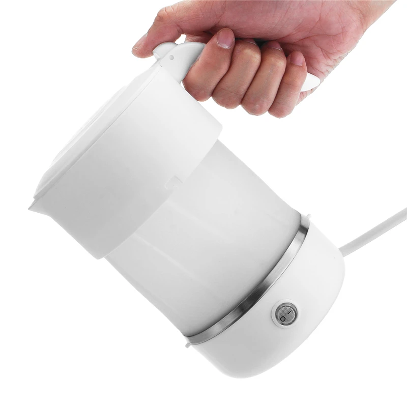 

110-240V 500ML 600W Foldable Silicone Electric Kettle Fast Heating Tea Coffee Boiler Jug for Home Office Travel