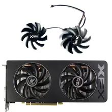 

2pcs cooling replacement fan replacement accessories 85mm 4pin FD7010H12S FDC10H12S9-C for XFX R9 285/280/290/290X/280X RX 480/4