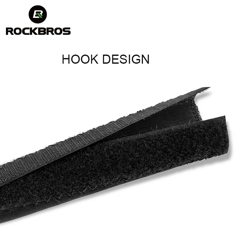 Sale ROCKBROS Outdoor Bike Cycling Bicycle Frame Chain Care Cover Chainstay Posted Prot Protector Guard Pad Bike Accessories Black 2