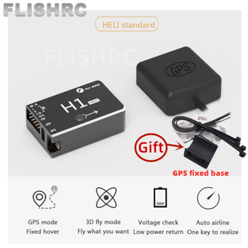 H1 Flybarless Gyro Systeem 6CH Rc 