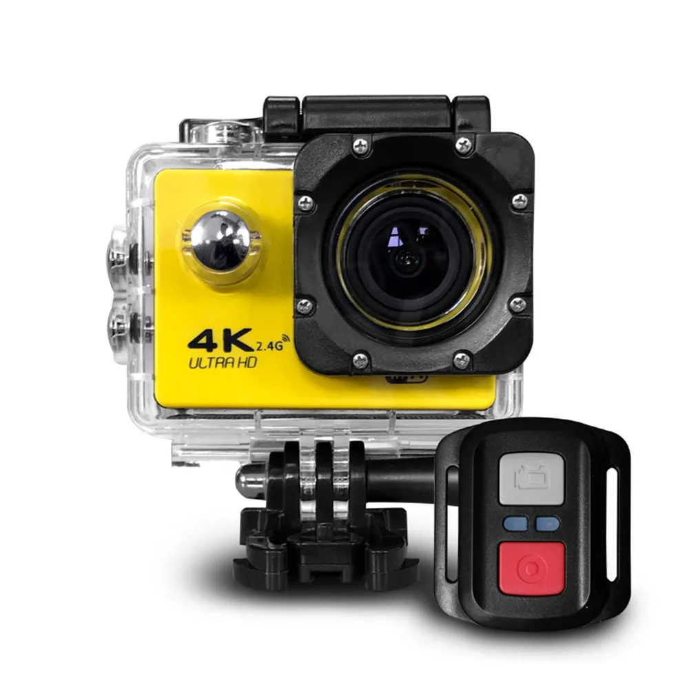Ultra hd 4 k câmera de ação wifi câmeras 16mp 170 go cam 4 k deportiva 2 polegada f60 câmera esporte impermeável pro 1080p 60fps cam
