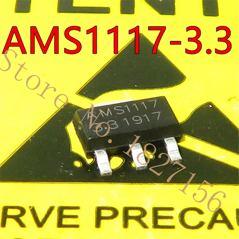 

1pcs/lot AMS1117-3.3V AMS1117-3.3 AMS1117-ADJ SOT-233 In Stock
