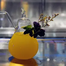 Японский стиль Цин бар Коктейльная чашка Yali чашка молекулярная Дымчатая креативная Коктейльная посуда бокалы для вина стеклянная чашка