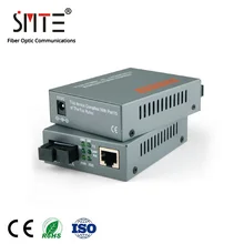 1 пара HTB-GS-03-A/B 3 км 1000 Мбит/с одномодовый гигабитный Волоконно-Оптический Ethernet медиаконвертер