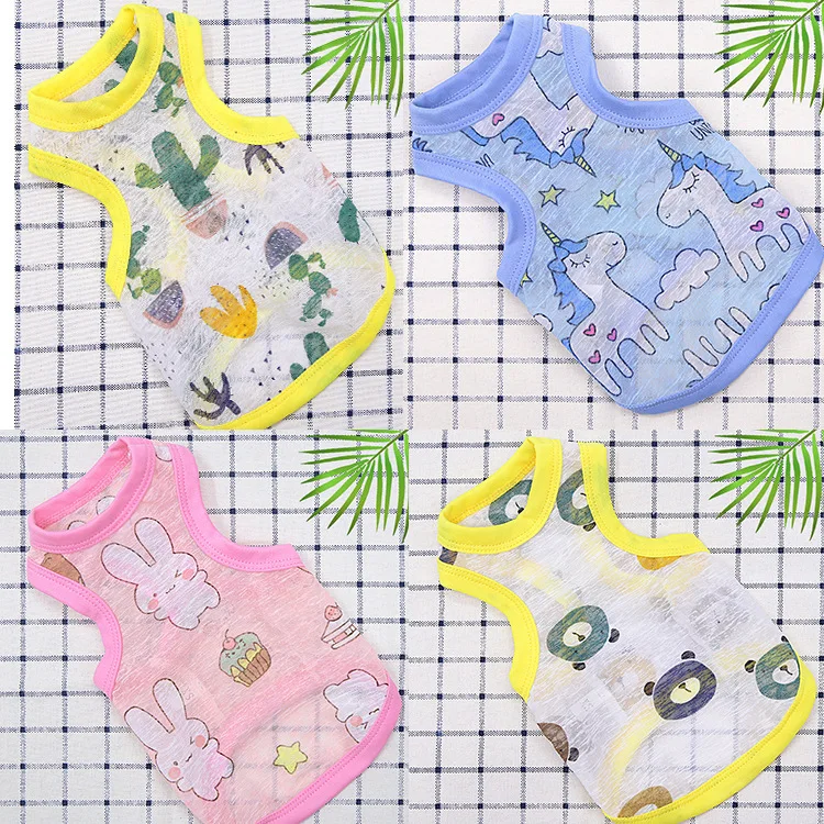 

Refreshing Breathable Pet Cooling Clothes Manufacturers Direct Selling Pet Cool Vest Summer New Style Pet Vest Summer