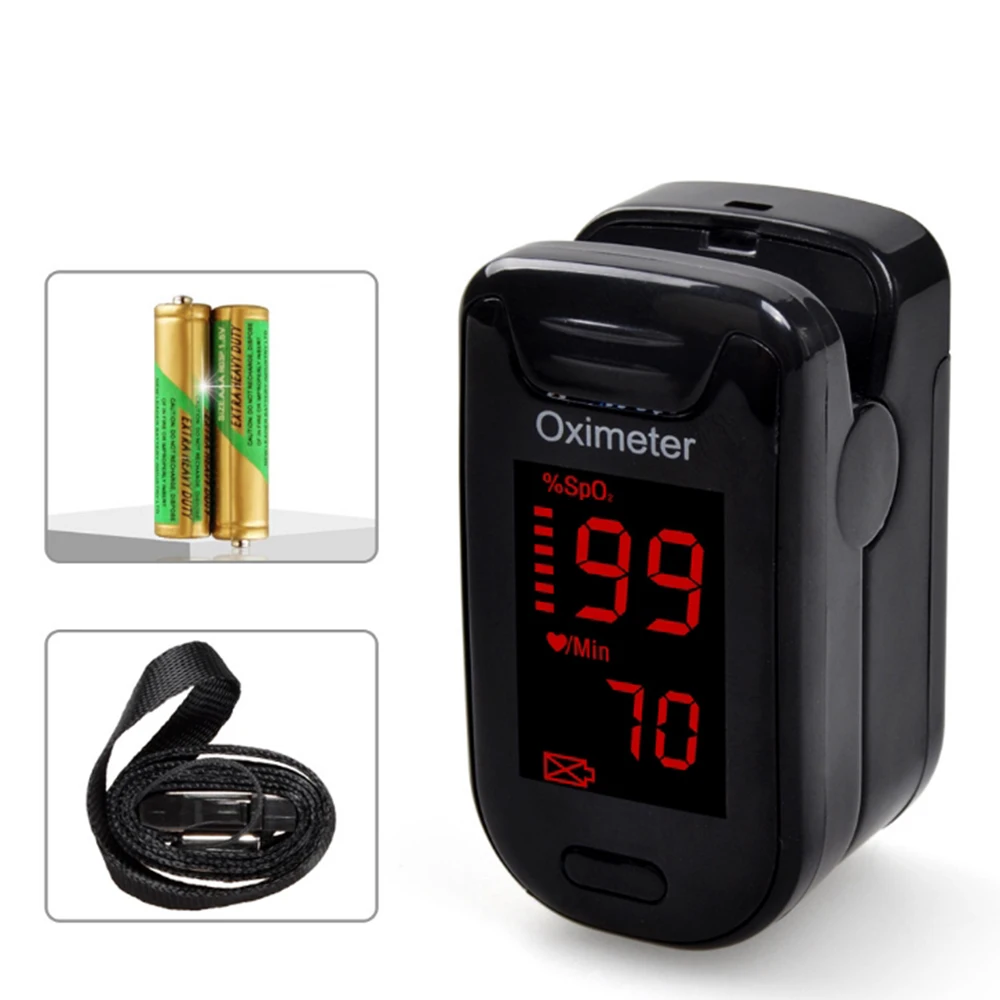 

Digital Led Finger Pulse Oximeter Blood Saturation SO2 PR Monitor Bowl