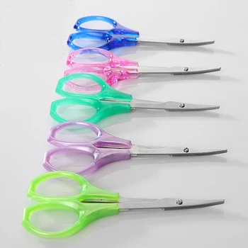

Stainless Steel Beauty Scissors For Women Lady Sharp Tip Eyebrow Makeup Scissors Face Hair Trimming Tweezer Scissors Beauty Tool