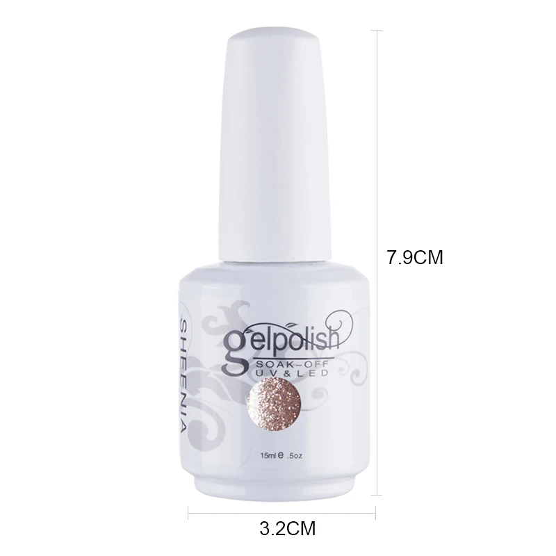 Verhéritage à Ongles Gel UV, Couche de Finition Hybride, Semi-Continu, N64.15 ml