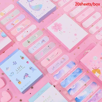 

20Pcs/Box Disposable Wound sticker First Aid Emergency Kit Adhesive Bandages For Kids Children Lovely Band Aid