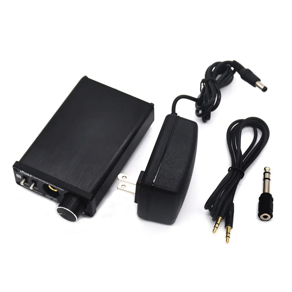 

Professional Class A High-Impedance Headphone Amplifier Supports 600 Ohm Aluminum Headphone Audio Amplifier