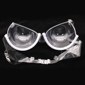 

Sexy Women Bra Invisible Push Up Transparent Bras Self-Adhesive Silicone Seamless Front Closure Sticky Backless Bra Bralette