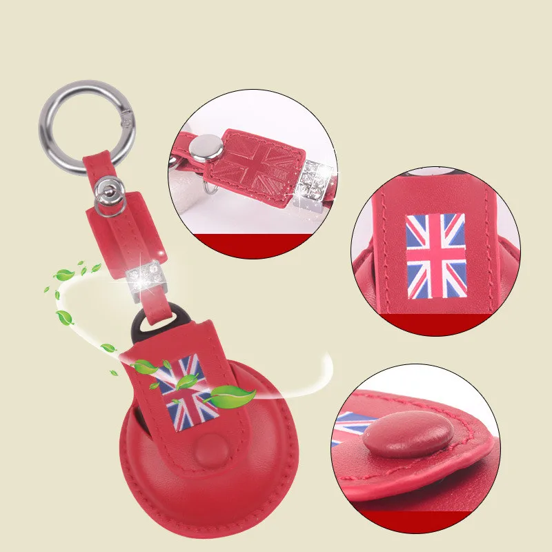 Кожаный чехол для автомобильного ключа защитный Mini Cooper JCW One F54 F55 F56 F60 с