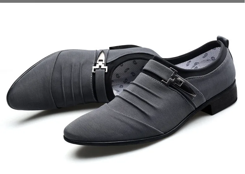 MRCAVE/Мужские модельные туфли больших размеров 38-48 классические деловые туфли-оксфорды для мужчин; Новинка года; повседневные мужские туфли на плоской подошве в британском стиле