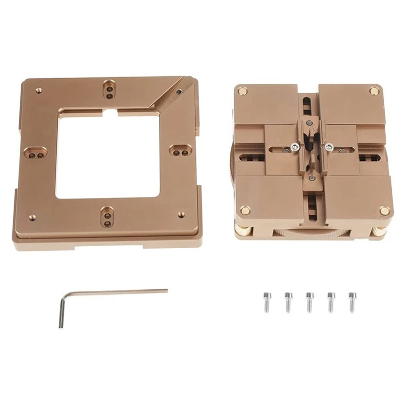 BGA Reballing Station Auto Magnet Stencil Solder Rework Kit Soldering for Self-Fixation 80/90mm Universal Bga | Инструменты