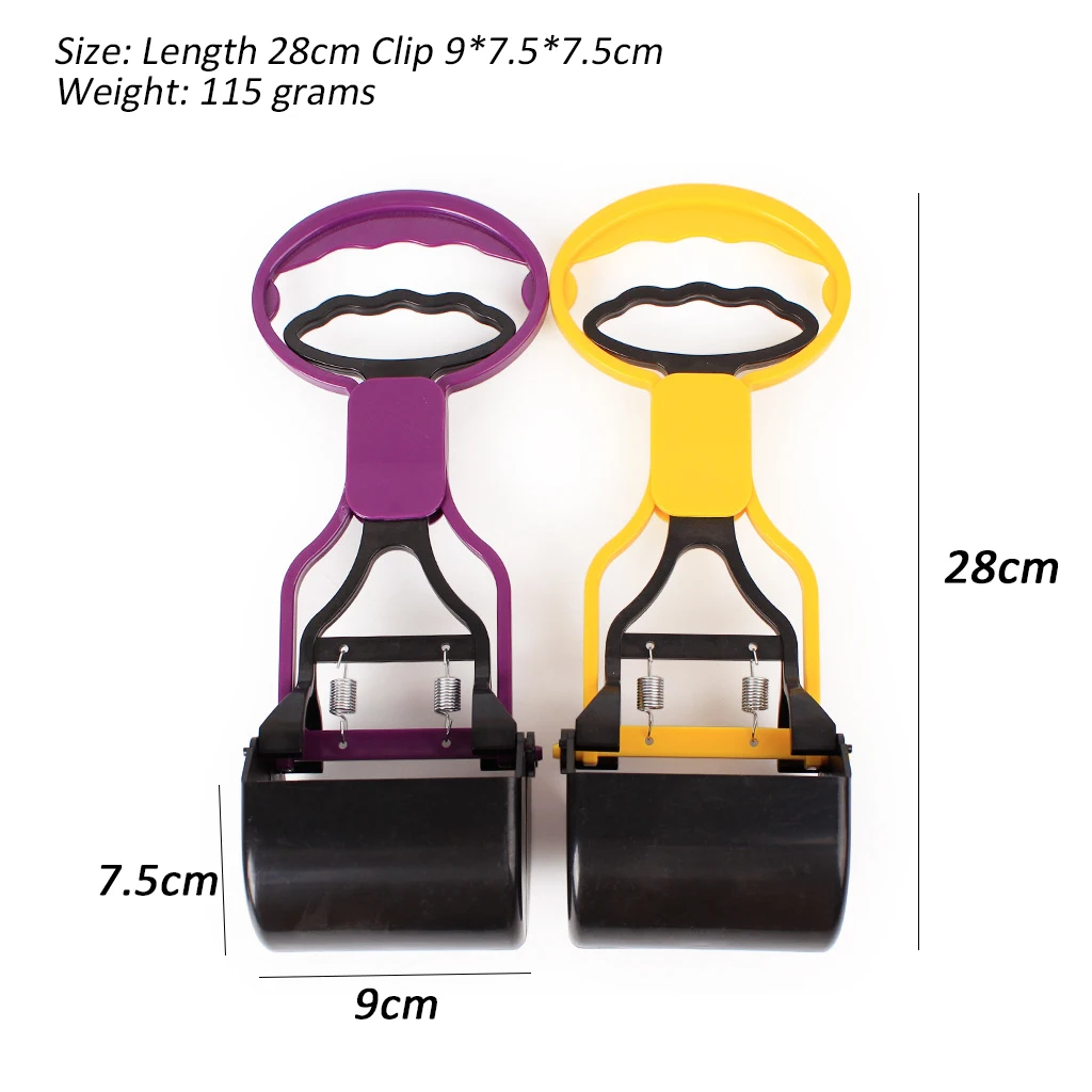 Pet toilet Pooper Scooper Long Handle Jaw Poop Scoop Clean Pick Up Animal Waste Dog Puppy 4