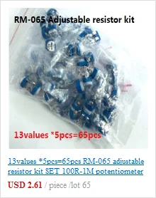 48 значений* 50 шт = 2400 шт SMD 0603 резистор набор 2,7 к Ohm-10M 5% Сопротивление Ассорти набор 10 к 18 к 22 к 47 к 51 к 100 к 1 м чипы пакет