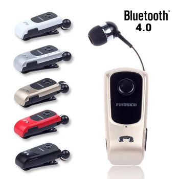 

hot new Fineblue F920 Wireless Earphone Clip Style Headset Stereo Telescopic 4.0 Headphone w Mic for Xiaomi