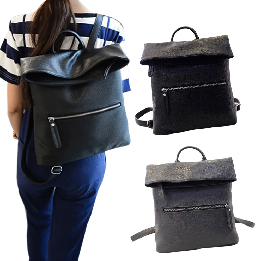 Кожаные рюкзаки рюкзак из искусственной кожи школьная сумка для подростков